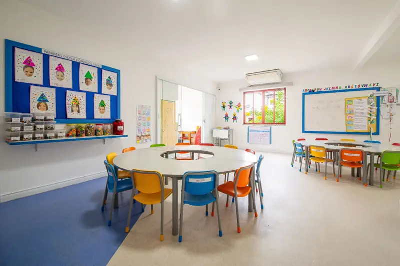 Sala de aula da Educação Infantil